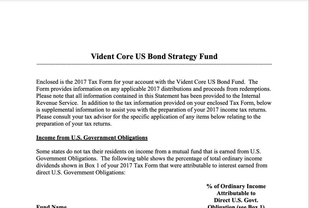 VBND Tax Insert 2017 cover